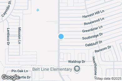 Map image of the property - 1386 Southridge Dr