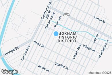 Map image of the property - 619 Grove Ave
