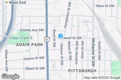 Map image of the property - 566 Rockwell St SW