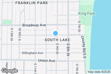 Map image of the property - 903 High Ave
