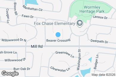 Map image of the property - 321 Beaver Crossing