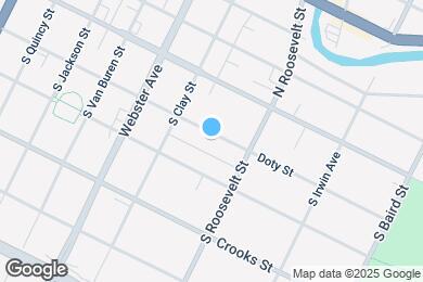 Map image of the property - 1150 Doty St