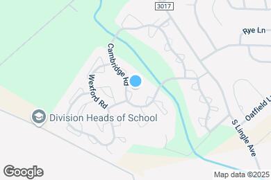 Map image of the property - 1111 Cambridge Ct
