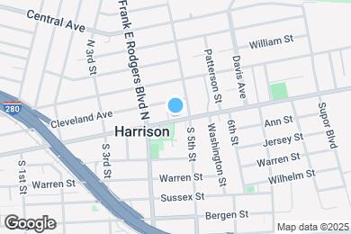 Map image of the property - 432 Harrison Ave