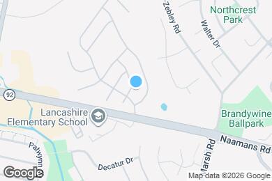 Map image of the property - 309 Rockmeade Dr