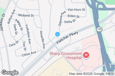 Map image of the property - 8645 Mellmanor Drive