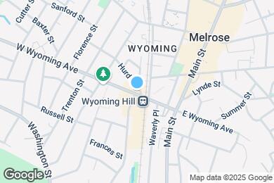 Map image of the property - 47 W Wyoming Ave