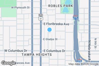 Map image of the property - 2813 N Morgan St