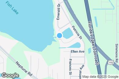 Map image of the property - 2609 Emerald Lake Ct