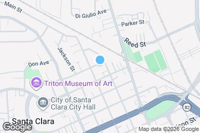 Map image of the property - 1044 Reed St