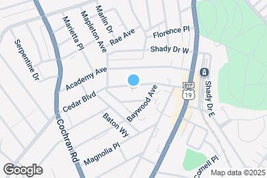 Map image of the property - 111 Cedar Blvd