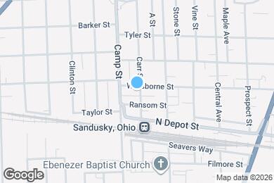 Map image of the property - 1513 Carr St