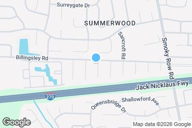 Map image of the property - 7609 Penwood Pl