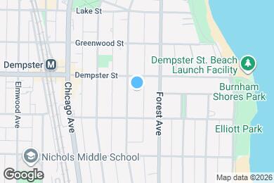 Map image of the property - 1233 JUDSON Ave