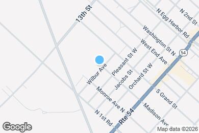 Map image of the property - 507 Wilbur Ave