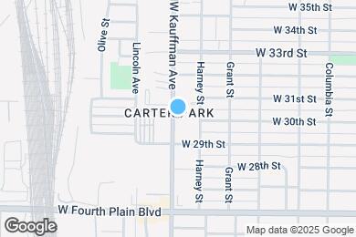 Map image of the property - 2921 Kauffman Ave