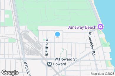 Map image of the property - 7717 N Marshfield Ave