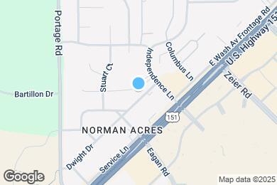 Map image of the property - 4402 Dwight Dr