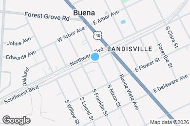 Map image of the property - 201 S West Blvd