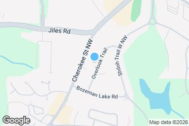 Map image of the property - 3811 Overlook Trail