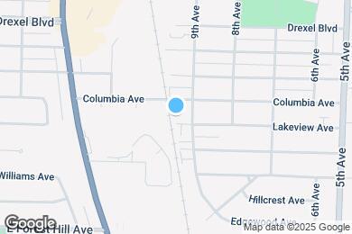 Map image of the property - 910 Lakeview Ave