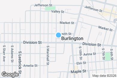 Map image of the property - 210 S Woodlawn Ave