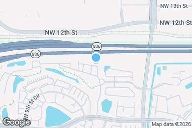 Map image of the property - 9925 NW 10th St