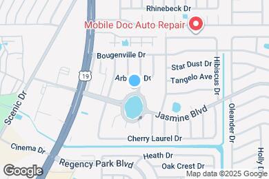Map image of the property - 10517 Camelia Dr
