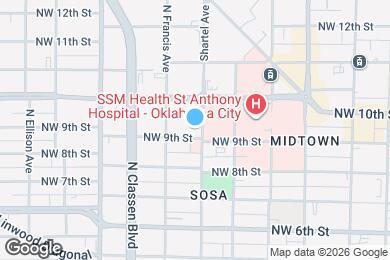 Map image of the property - 807 NW 9th St