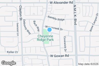 Map image of the property - 3741 White Angel Dr