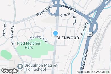 Map image of the property - 700 Bishops Park Dr