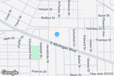 Map image of the property - 115 N Porter St