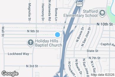 Map image of the property - 5017 Congress Ave