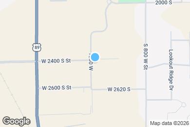 Map image of the property - 1185 W 2400 S St