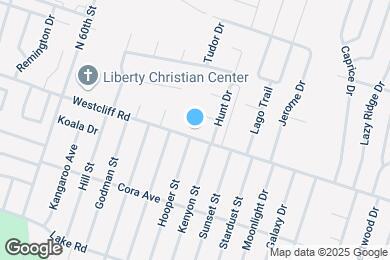 Map image of the property - 4501 Westcliff Rd