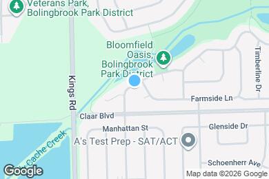 Map image of the property - 1645 Prairieview Blvd