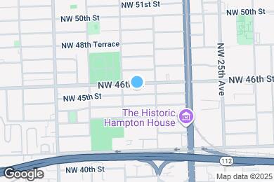 Map image of the property - 2957 NW 45th St