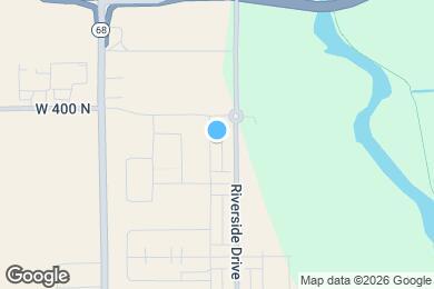 Map image of the property - 341 N Colonnade Rd