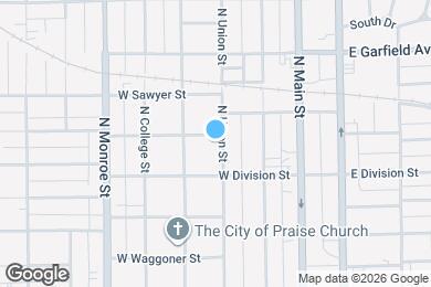 Map image of the property - 1665 N Union St