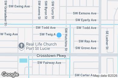 Map image of the property - 237 SW Ray Ave