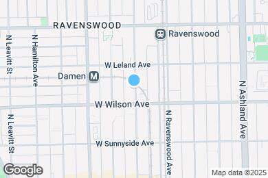 Map image of the property - 4628 N Wolcott Ave