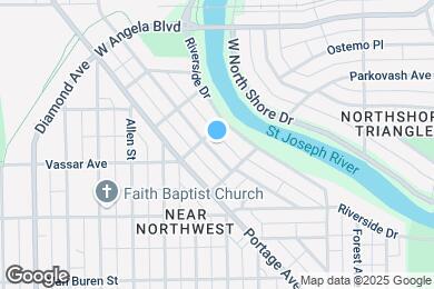 Map image of the property - 1084 Woodward Ave