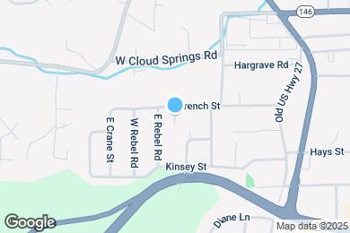 Map image of the property - 603 Ga Ln