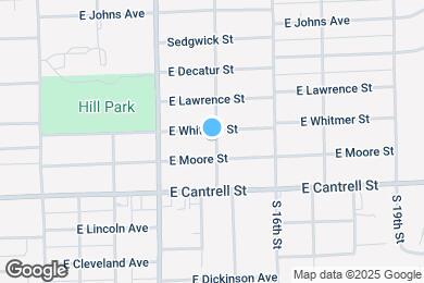 Map image of the property - 715 S Stone St