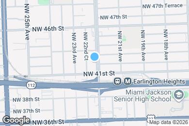 Map image of the property - 4110 NW 22nd Ave