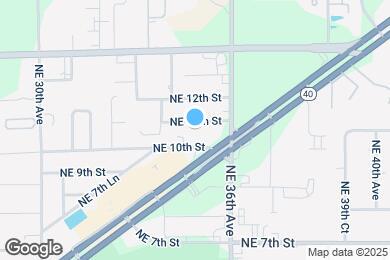 Map image of the property - 3446 NE 11th St