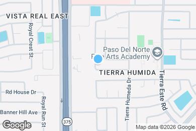 Map image of the property - 3012 Tierra Salada Dr