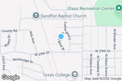 Map image of the property - 2911 Carter Blvd W