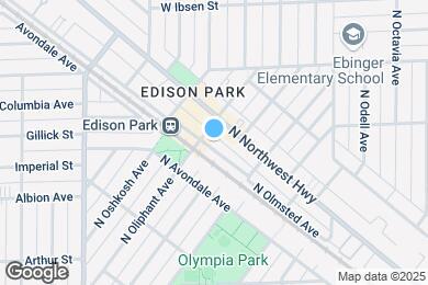 Map image of the property - 6689 N Olmsted Ave