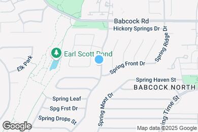 Map image of the property - 11711 Spring Rain Dr